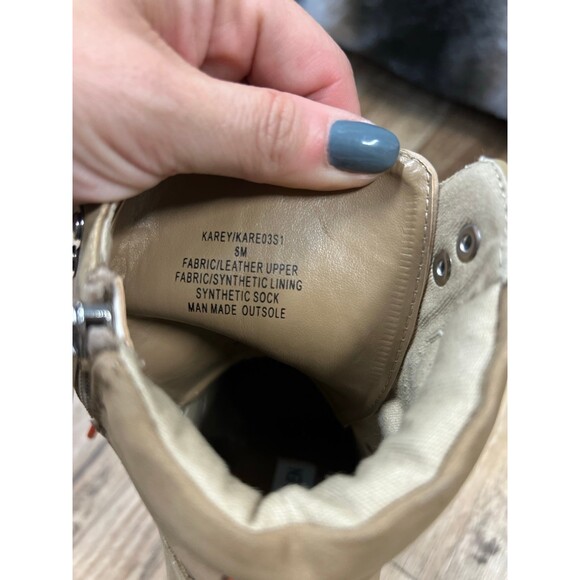 NEW Steve Madden Karey Leather Pointed Toe Ankle Boots Shoes Size 5 - Picture 5 of 6